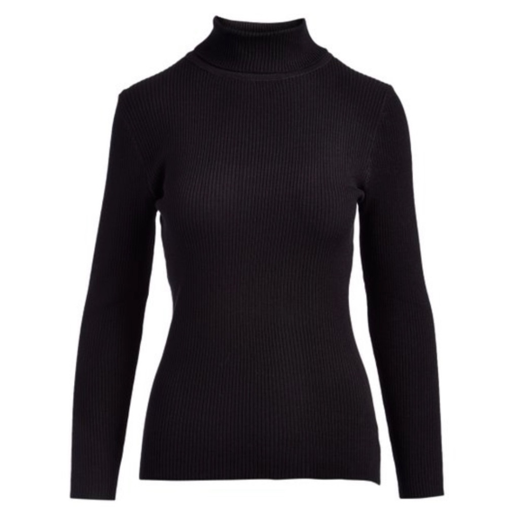 Medium Black Turtleneck by Jon & Anna